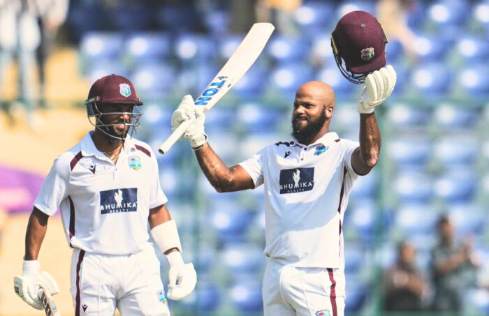 IND vs WI 2nd Test: कैंपेबल और शाई होप