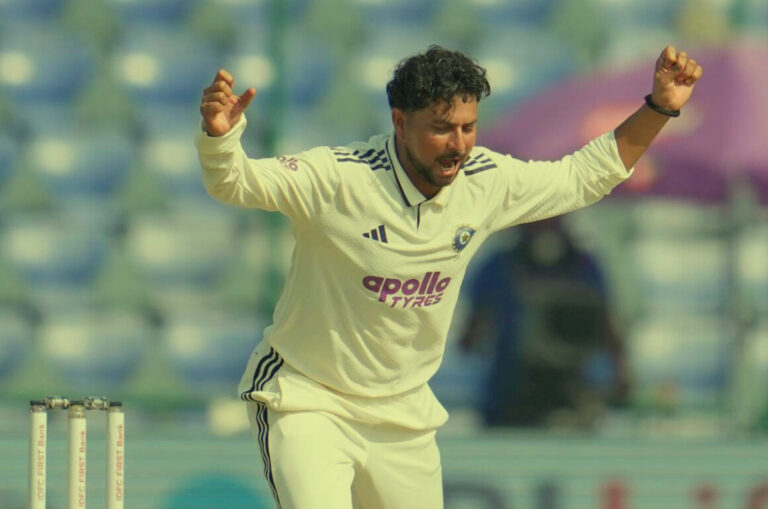 दिल्ली टेस्ट में वेस्टइंडीज का दबदबा और कुलदीप का पांच विकेट लेने का कारनामा